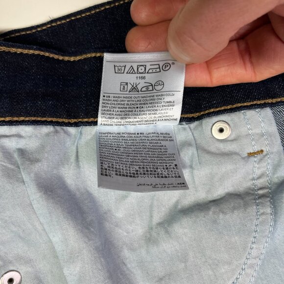 Old Navy Size 12 Long Curvy Mid-Rise Blue Jeans Dark Wash Bootcut - Picture 5 of 9